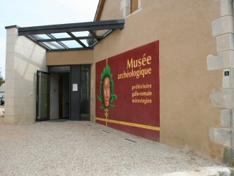 entrée du musée de Martizay